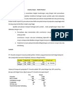 8. analisis Impas Multi Product