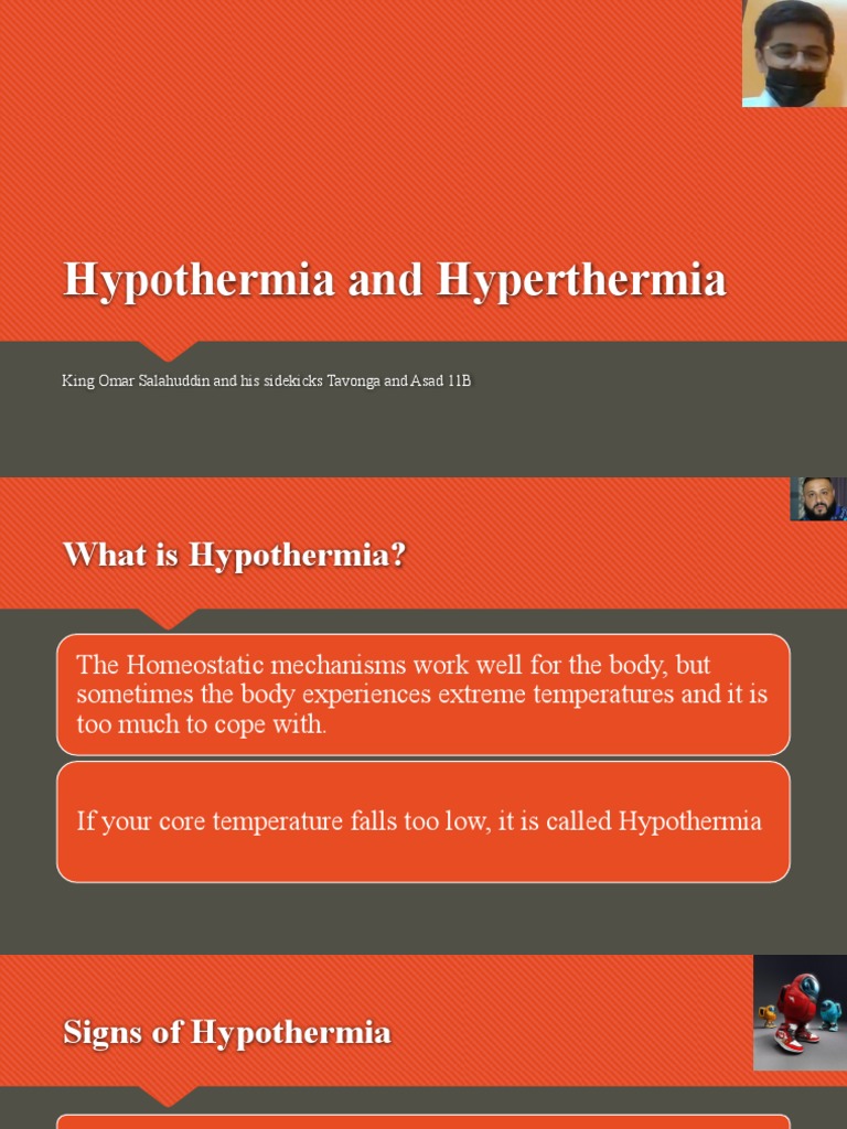 Hyper Vs Hypothermia