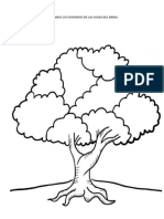 Arbol para Colorear