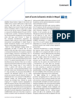 Endovascular Management of Acute Ischaemic Stroke in Nepa