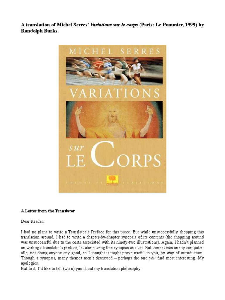Variations On The Body Illustrated by Mi | PDF | Imitation | Knowledge