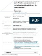 Examen - (APEB1-15%) Caso 1 - Analice Una Sentencia de Nulidad de Acto Normativo (Acción Objetiva o de Anulación Por Exceso de Poder)