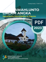 Kota Sawahlunto Dalam Angka 2023