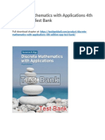 Discrete Mathematics With Applications 4th Edition Epp Test Bank