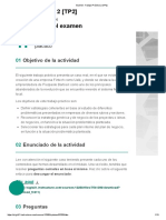 Examen - Trabajo Práctico 2 (TP2) 85%