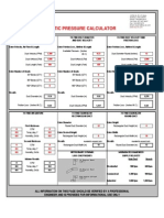 STATIC PRESSURE CALCULATOR TOOL