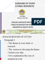 Background of Study