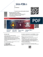 Bilet FCSB 2