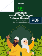 99 Kebaikan Untuk Lingkungan Selama Ramadan