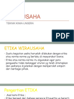 Etika Wirausaha