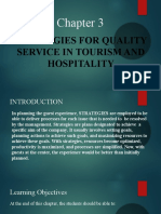 Chapter 3 - Strategies For Quality Service in Tourism and Hospitality