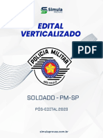 Edital Verticalizado PM-SP (Soldadol) - PÓS-EDITAL