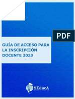 Guia para La Inscripcion Docente