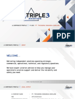 Triple3 Aviation Company Profile