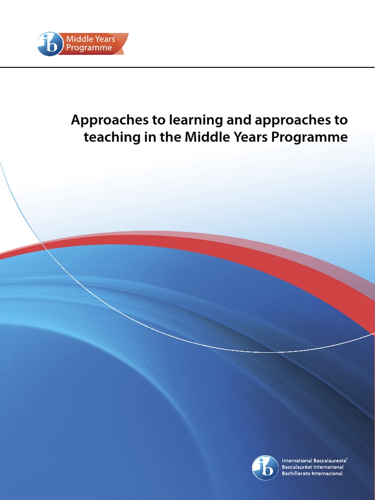 Approaches To Learning and Approaches To Teaching Guide Updated Sept ...
