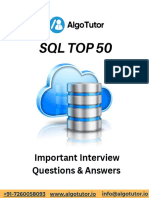 SQL Top 50 Interview Questions and Answers