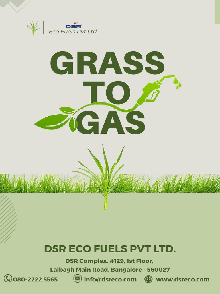 Napier Grass to Bio-CNG Production Guide | PDF | Biogas | Irrigation