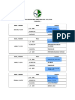 Jadual PS 1 Tingkatan 4