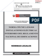 NORMAS TEC. EM.010 IE