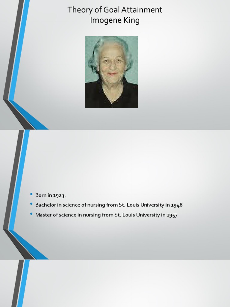 Theory of Goal Attainment | PDF | Nursing | Behavior