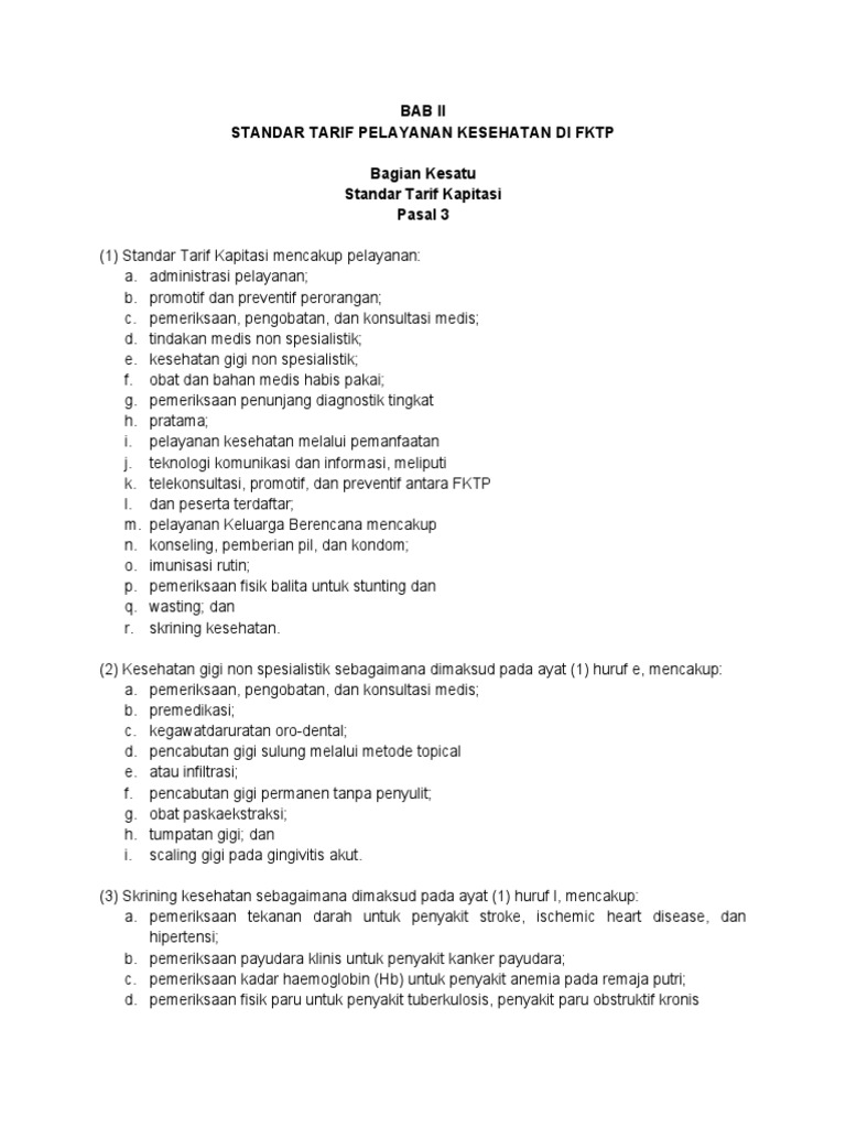 Permenkes No 3 Tahun 2023 | PDF