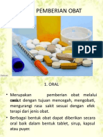 Cara Pemberian Obat