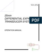 25mm de Transducer System 105826-01 Rev D