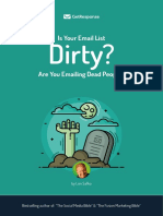 Is Your Email List Dirty