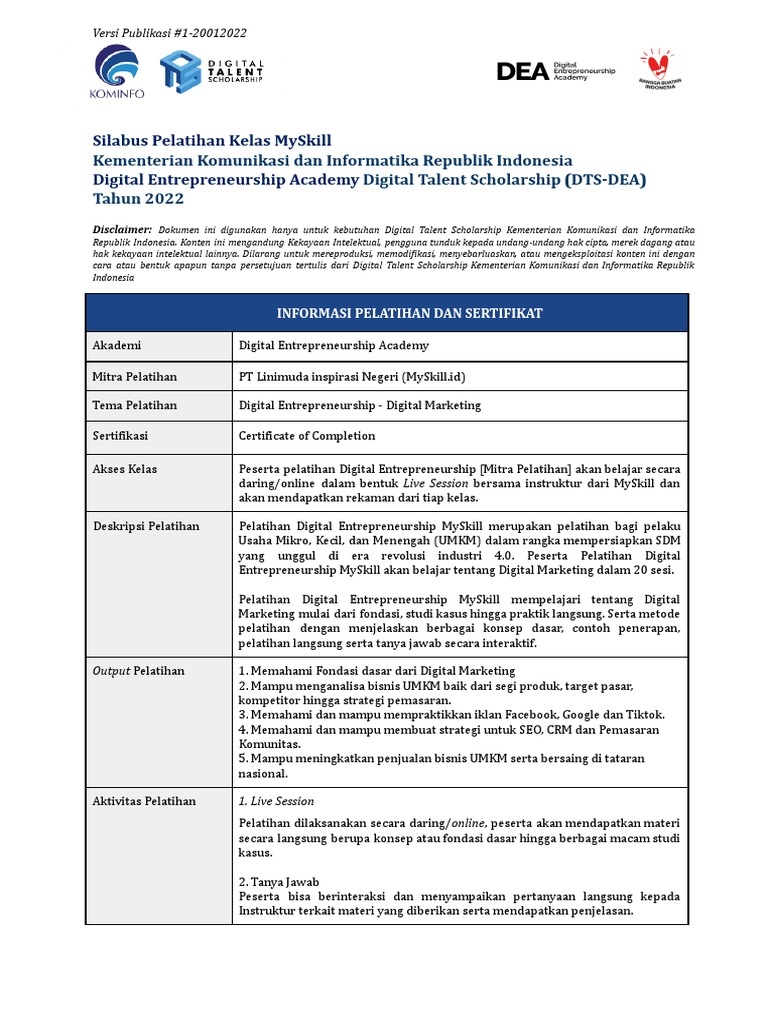 Silabus Kuliah Digital Marketing: Mengarungi Lautan Strategi Pemasaran Online