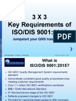 3X3 ISO 9001 2015 - Requirements
