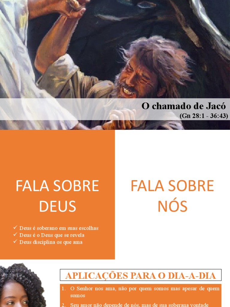 A História De Jacó E Nossa Vida Pdf