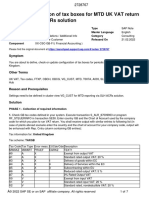 Definition of Tax Boxes For MTD UK VAT