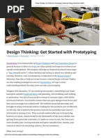 Design Thinking - Get Started With Prototyping - Interaction Design Foundation (IxDF)