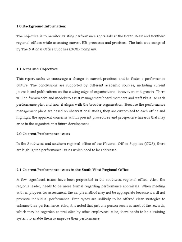 Managing Employee Performance And Reward In A Competitive Environment