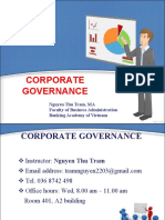 Corporate Governance Semester 1 2022 2023 CityU 4std