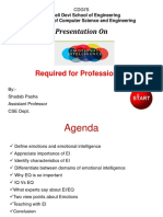 Required For Professionals