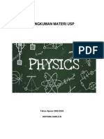 Materi USP Fisika 2022-2023