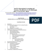 Solution Manual For International Accounting and Multinational Enterprises 6th Edition by Lee H Radebaugh Sidney J Gray Ervin L Black