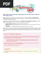 IB English B Oral Assessment Guide | PDF