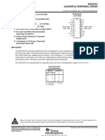 D D D D D D D D: SN75437A Quadruple Peripheral Driver