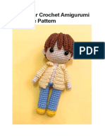 Jin Butter Crochet Amigurumi PDF Free Pattern