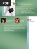 2008 Career Conference Brochure