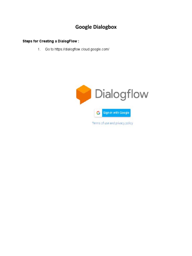 Google Dialogbox | PDF