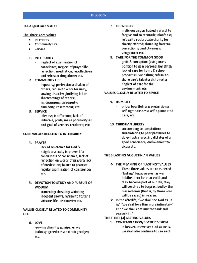 Theology 1 Pdf Bible Old Testament