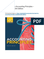 Test Bank For Accounting Principles Standalone12th Edition