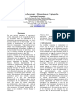 Educación en Tecnología y Matemática en Criptografía