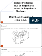 Trabalho - Desenho de Maquinas