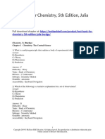 Test Bank For Chemistry 5th Edition Julia Burdge