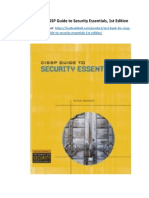 Test Bank For Cissp Guide To Security Essentials 1st Edition