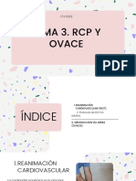 Tema 3. RCP y Ovace